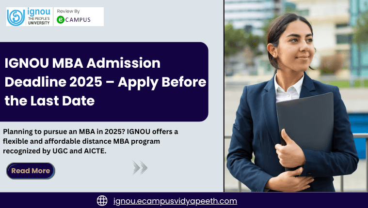 IGNOU MBA Admission